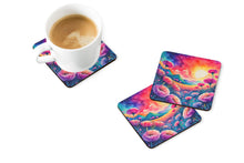 Load image into Gallery viewer, Colorful Dianthus Foam Coaster