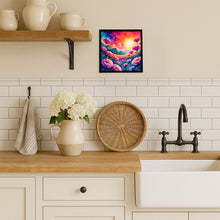 Load image into Gallery viewer, Colorful Dianthus Framed Metal Print