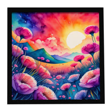 Load image into Gallery viewer, Colorful Dianthus Framed Metal Print