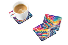 Load image into Gallery viewer, Colorful Dusty Miller Foam Coaster