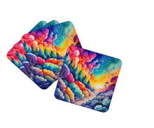 Load image into Gallery viewer, Colorful Dusty Miller Foam Coaster