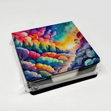 Load image into Gallery viewer, Colorful Dusty Miller PU Leather Note Paper Holder