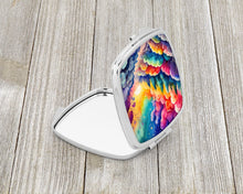 Load image into Gallery viewer, Colorful Dusty Miller Compact Mirror – Stylish Purse Mirror with Artistic Covers