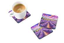 Load image into Gallery viewer, Colorful English Lavender Foam Coaster