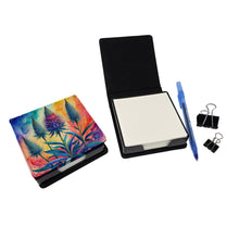 Load image into Gallery viewer, Colorful Eryngium PU Leather Note Paper Holder