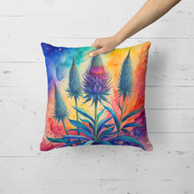 Load image into Gallery viewer, Colorful Eryngium Fabric Decorative Pillow