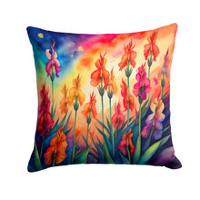 Load image into Gallery viewer, Colorful Gladiolus Fabric Decorative Pillow