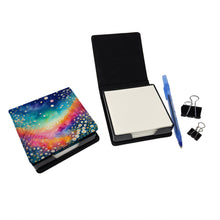 Load image into Gallery viewer, Colorful Gypsophila PU Leather Note Paper Holder