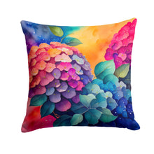Load image into Gallery viewer, Colorful Hydrangeas Fabric Decorative Pillow