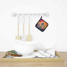 Load image into Gallery viewer, Colorful Iris Pot Holders - Set of 2 Decorative Kitchen Helpers | Made in the USA