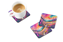 Load image into Gallery viewer, Colorful Liatris Foam Coaster