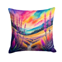 Load image into Gallery viewer, Colorful Liatris Fabric Decorative Pillow