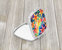 Load image into Gallery viewer, Colorful Lilies Compact Mirror – Stylish Purse Mirror with Artistic Covers