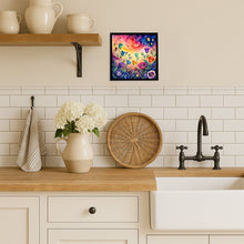 Load image into Gallery viewer, Colorful Lisianthus Framed Metal Print