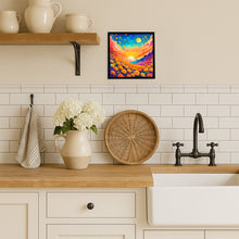 Load image into Gallery viewer, Colorful Marigolds Framed Metal Print