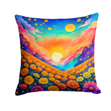 Load image into Gallery viewer, Colorful Marigolds Fabric Decorative Pillow