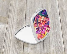 Load image into Gallery viewer, Colorful Orchids Compact Mirror – Stylish Purse Mirror with Artistic Covers