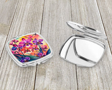 Load image into Gallery viewer, Colorful Orchids Compact Mirror – Stylish Purse Mirror with Artistic Covers