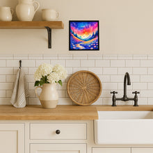 Load image into Gallery viewer, Colorful Periwinkles Framed Metal Print