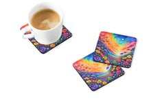 Load image into Gallery viewer, Colorful Petunias Foam Coaster