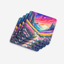 Load image into Gallery viewer, Colorful Phlox Foam Coaster