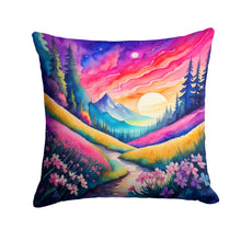 Load image into Gallery viewer, Colorful Phlox Fabric Decorative Pillow