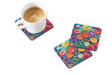 Load image into Gallery viewer, Colorful Ranunculus Foam Coaster