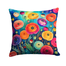 Load image into Gallery viewer, Colorful Ranunculus Fabric Decorative Pillow