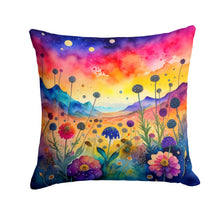 Load image into Gallery viewer, Colorful Scabiosa Fabric Decorative Pillow