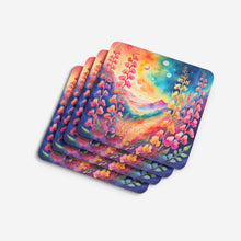 Load image into Gallery viewer, Colorful Snapdragon Foam Coaster