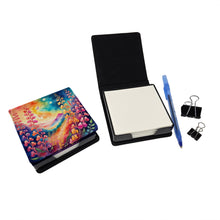 Load image into Gallery viewer, Colorful Snapdragon PU Leather Note Paper Holder