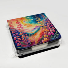 Load image into Gallery viewer, Colorful Snapdragon PU Leather Note Paper Holder