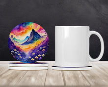 Load image into Gallery viewer, Colorful Violets Large Sandstone Coasters Pack of 4