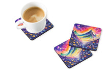 Load image into Gallery viewer, Colorful Violets Foam Coaster