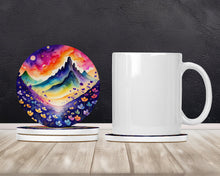 Load image into Gallery viewer, Colorful Violets Large Sandstone Coasters Pack of 4