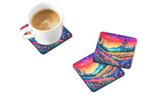 Load image into Gallery viewer, Colorful Yarrow Foam Coaster