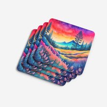 Load image into Gallery viewer, Colorful Yarrow Foam Coaster