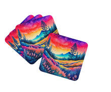 Load image into Gallery viewer, Colorful Yarrow Foam Coaster