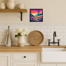 Load image into Gallery viewer, Colorful Yarrow Framed Metal Print