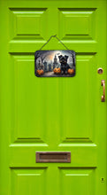 Load image into Gallery viewer, Affenpinscher Spooky Halloween Wall or Door Hanging Prints
