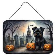 Load image into Gallery viewer, Affenpinscher Spooky Halloween Wall or Door Hanging Prints
