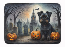 Load image into Gallery viewer, Affenpinscher Spooky Halloween Memory Foam Kitchen Mat
