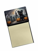 Load image into Gallery viewer, Affenpinscher Spooky Halloween Sticky Note Holder- Refiilable Desk Accessory Note Pad