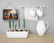Load image into Gallery viewer, Affenpinscher Spooky Halloween Wall or Door Hanging Prints