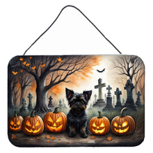 Load image into Gallery viewer, Affenpinscher Spooky Halloween Wall or Door Hanging Prints
