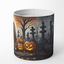 Load image into Gallery viewer, Afghan Hound Spooky Halloween Decorative Soy Candle