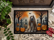 Load image into Gallery viewer, Afghan Hound Spooky Halloween Doormat - 24x36 Decorative Floor Mat – Indoor/Outdoor Rug with Artistic Flair