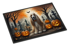 Load image into Gallery viewer, Afghan Hound Spooky Halloween Doormat - 24x36 Decorative Floor Mat – Indoor/Outdoor Rug with Artistic Flair