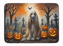 Load image into Gallery viewer, Afghan Hound Spooky Halloween Memory Foam Kitchen Mat