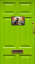Load image into Gallery viewer, Airedale Terrier Spooky Halloween Wall or Door Hanging Prints
